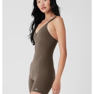 ALO Yoga alosoft onesie olive